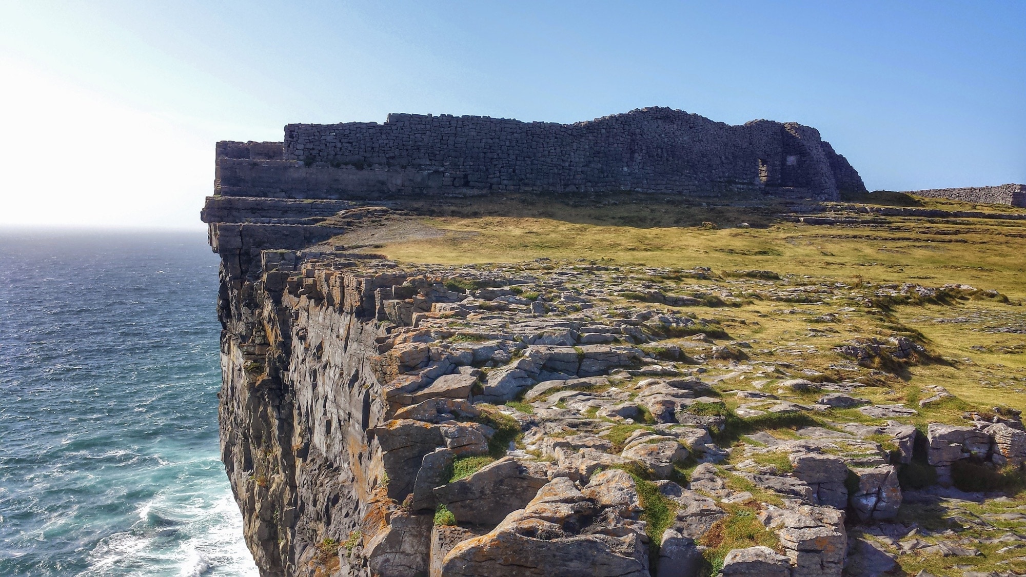 Dún Aonghasa on Inis Mór in the Aran Islands.