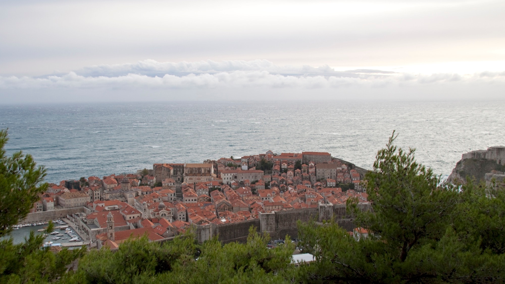 Dubrovnik Old Town on Croatia's Adriatic coast.