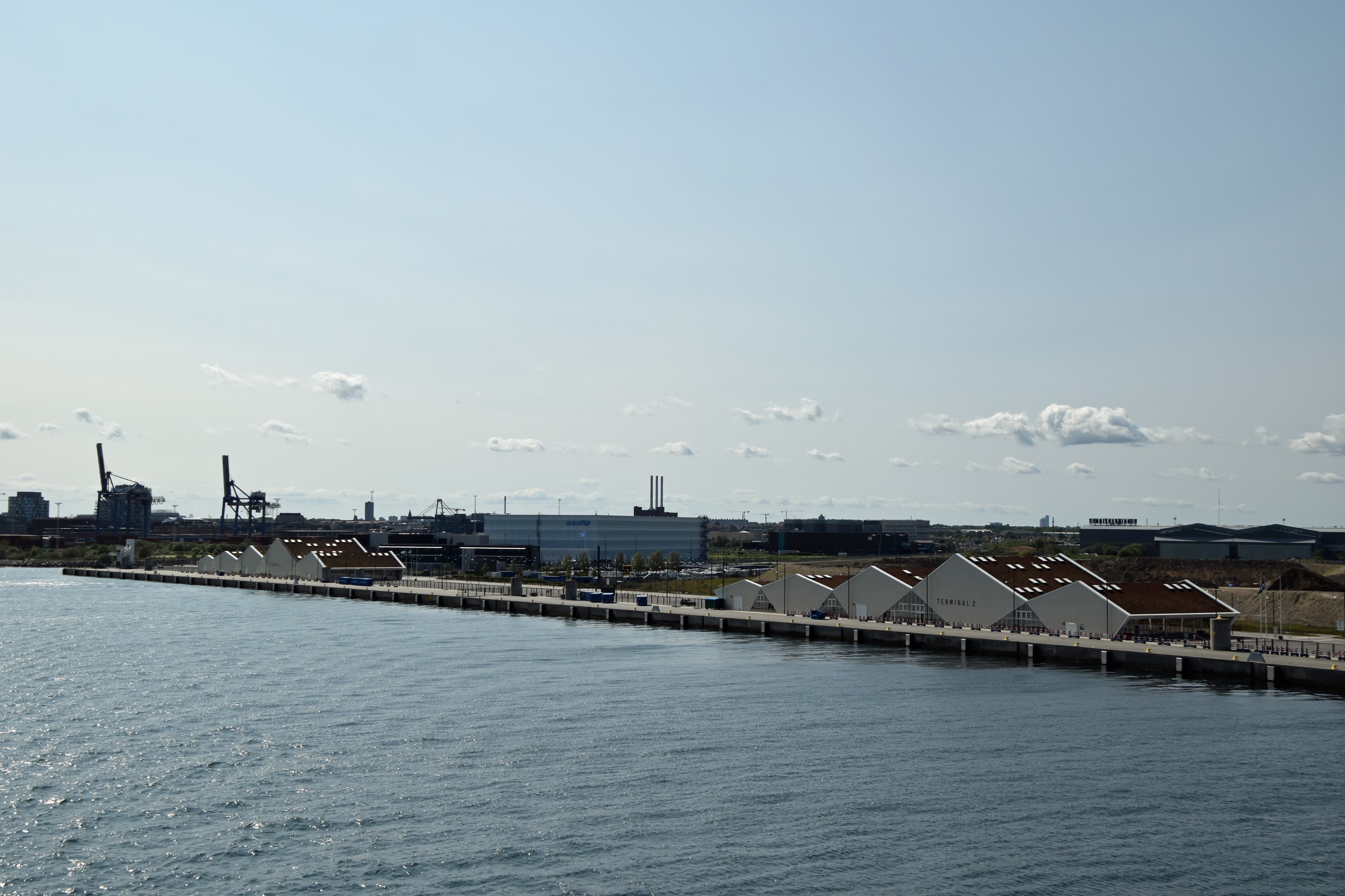 Copenhagen cruise terminals.