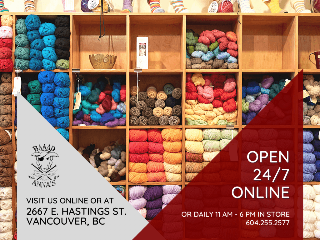 Shop image from Baaad Anna's Yarn Store.
