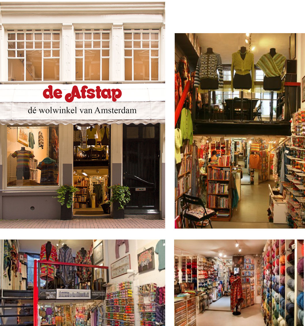 The De Afstap storefront in Amsterdam.